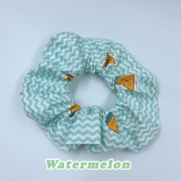 Set of 9 Scrunchies Fruit Scrunchies - Picture 2 of 10